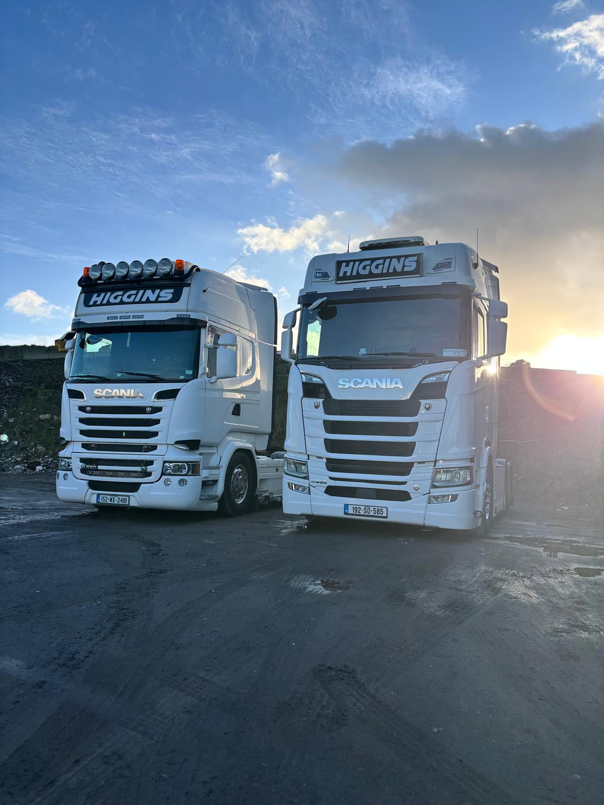 Freight Transfer haulage truck